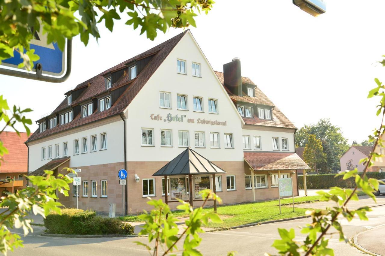 Hotel Am Ludwigskanal Wendelstein Eksteriør billede